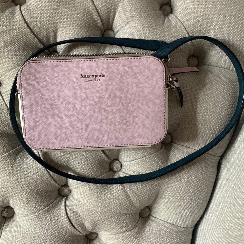 Kate spade! Double zipper crossbody!!